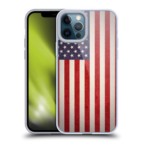 Ameritech Graphics American Flag Soft Gel Case for Apple iPhone 12 Pro Max
