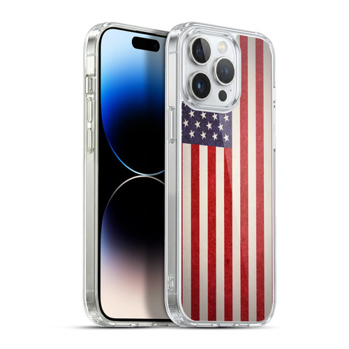 Ameritech Graphics American Flag Soft Gel Case for Apple iPhone 13 Pro Max & MagSafe