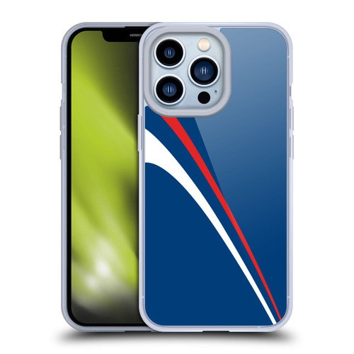 Ameritech Graphics Red And White Lines Soft Gel Case for Apple iPhone 13 Pro