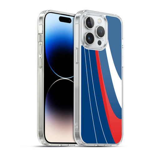 Ameritech Graphics Red And White Swirl Soft Gel Case for Apple iPhone 14 Pro Max & MagSafe