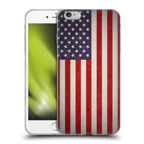 Ameritech Graphics American Flag Soft Gel Case for Apple iPhone 6 Plus / iPhone 6s Plus
