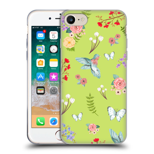 Ameritech Graphics Floral Soft Gel Case for Apple iPhone 7 / 8 / SE 2020 & 2022
