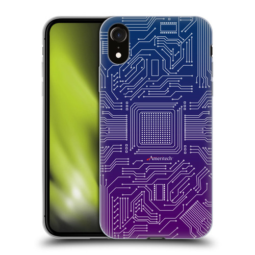Ameritech Graphics Circuit Board Soft Gel Case for Apple iPhone XR