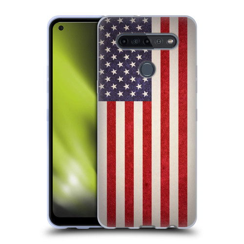 Ameritech Graphics American Flag Soft Gel Case for LG K51S
