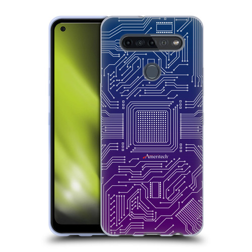 Ameritech Graphics Circuit Board Soft Gel Case for LG K51S