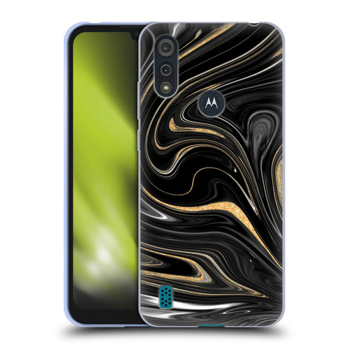 Ameritech Graphics Marble Agate Soft Gel Case for Motorola Moto E6s (2020)