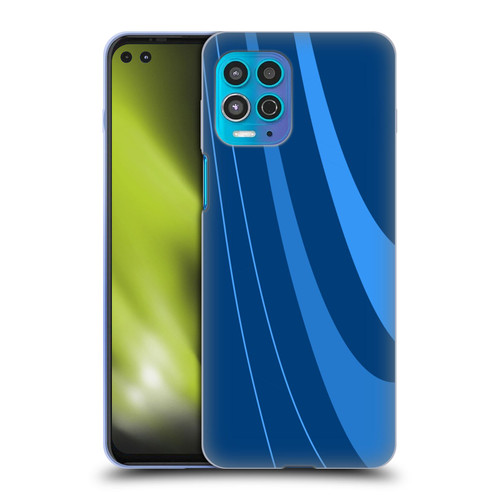 Ameritech Graphics Blue Mono Swirl Soft Gel Case for Motorola Moto G100