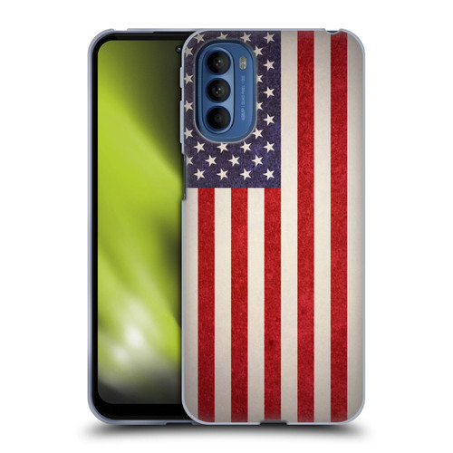 Ameritech Graphics American Flag Soft Gel Case for Motorola Moto G41