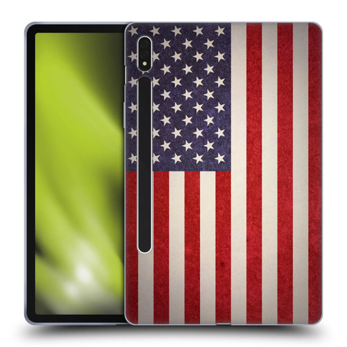 Ameritech Graphics American Flag Soft Gel Case for Samsung Galaxy Tab S8