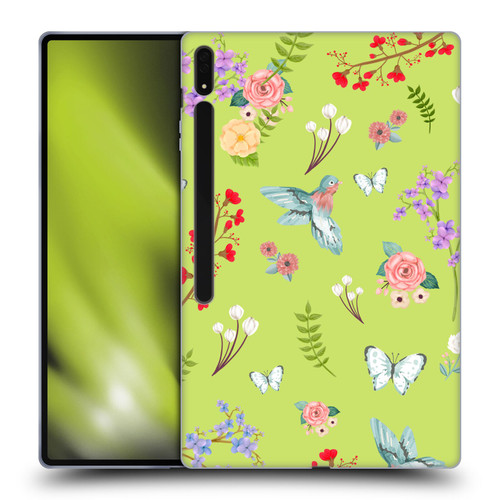 Ameritech Graphics Floral Soft Gel Case for Samsung Galaxy Tab S8 Ultra