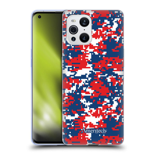 Ameritech Graphics Digital Camouflage Soft Gel Case for OPPO Find X3 / Pro