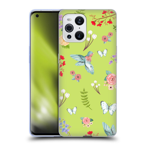 Ameritech Graphics Floral Soft Gel Case for OPPO Find X3 / Pro
