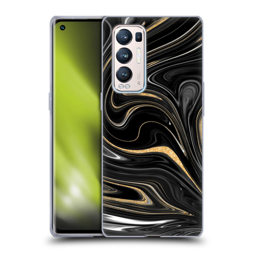 Ameritech Graphics Marble Agate Soft Gel Case for OPPO Find X3 Neo / Reno5 Pro+ 5G
