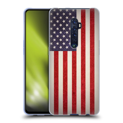 Ameritech Graphics American Flag Soft Gel Case for OPPO Reno 2