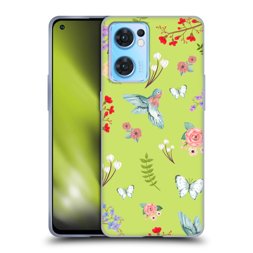 Ameritech Graphics Floral Soft Gel Case for OPPO Reno7 5G / Find X5 Lite