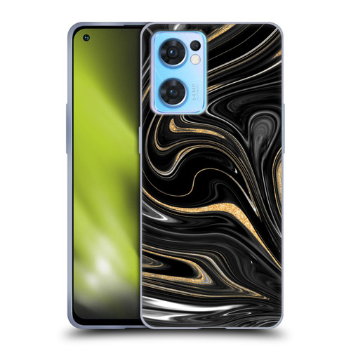 Ameritech Graphics Marble Agate Soft Gel Case for OPPO Reno7 5G / Find X5 Lite