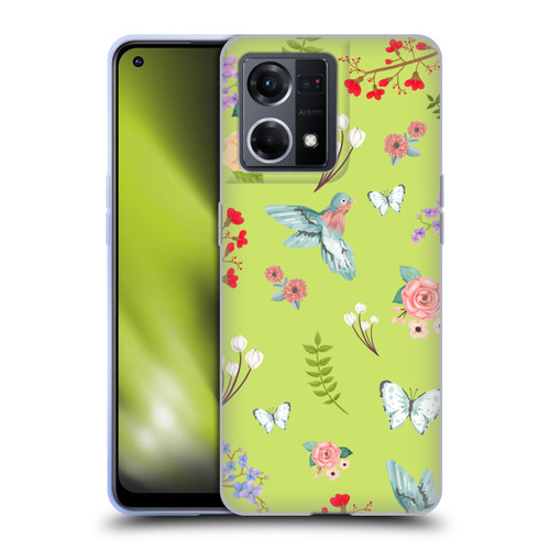 Ameritech Graphics Floral Soft Gel Case for OPPO Reno8 4G
