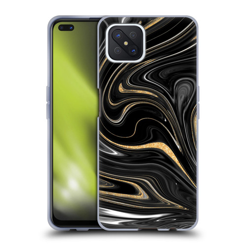 Ameritech Graphics Marble Agate Soft Gel Case for OPPO Reno4 Z 5G