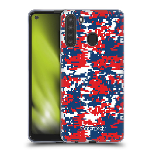 Ameritech Graphics Digital Camouflage Soft Gel Case for Samsung Galaxy A21 (2020)