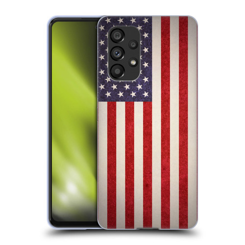 Ameritech Graphics American Flag Soft Gel Case for Samsung Galaxy A53 5G (2022)
