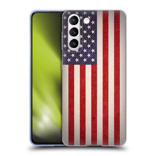 Ameritech Graphics American Flag Soft Gel Case for Samsung Galaxy S21 5G
