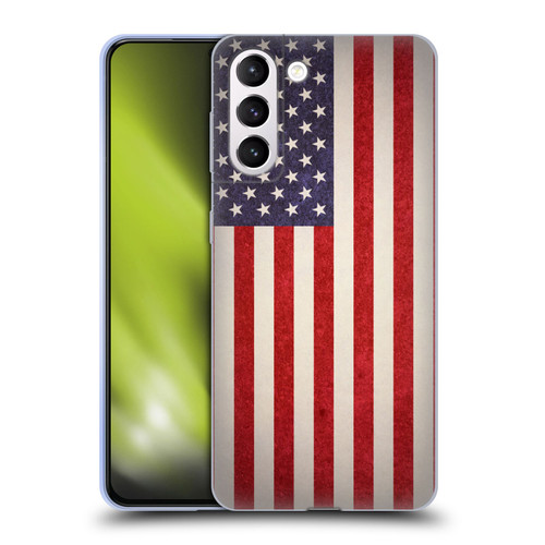 Ameritech Graphics American Flag Soft Gel Case for Samsung Galaxy S21+ 5G