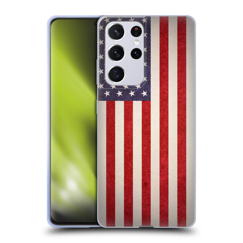 Ameritech Graphics American Flag Soft Gel Case for Samsung Galaxy S21 Ultra 5G