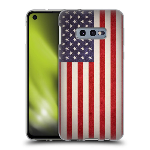 Ameritech Graphics American Flag Soft Gel Case for Samsung Galaxy S10e