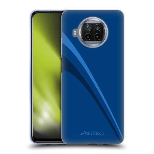 Ameritech Graphics Blue Mono Lines Soft Gel Case for Xiaomi Mi 10T Lite 5G