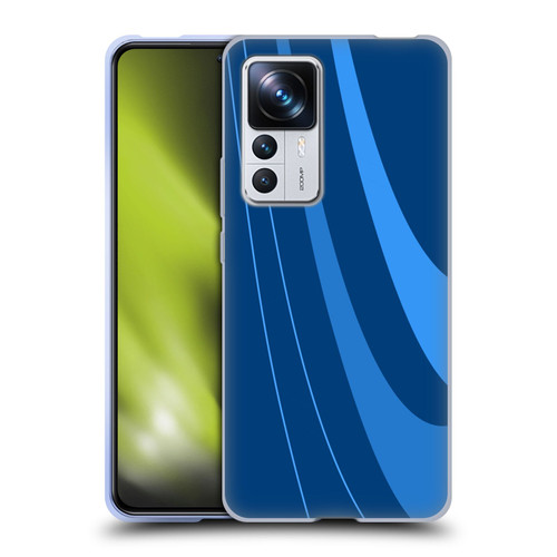 Ameritech Graphics Blue Mono Swirl Soft Gel Case for Xiaomi 12T Pro