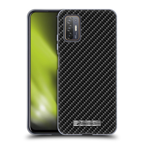 Ameritech Graphics Carbon Fiber Print Soft Gel Case for HTC Desire 21 Pro 5G