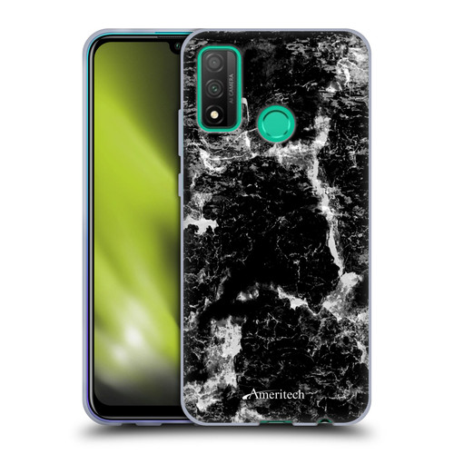 Ameritech Graphics Black Marble Soft Gel Case for Huawei P Smart (2020)
