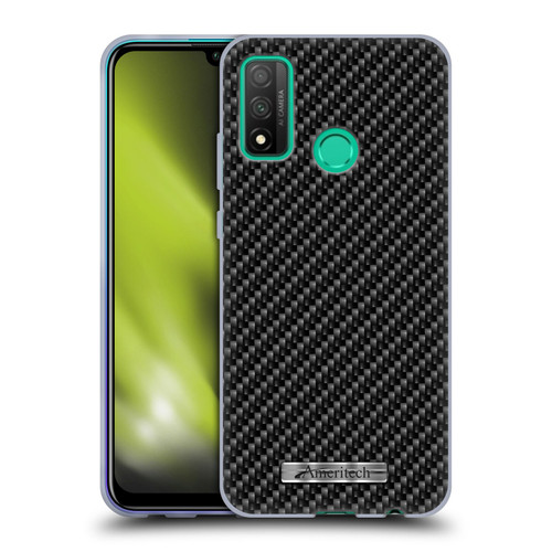 Ameritech Graphics Carbon Fiber Print Soft Gel Case for Huawei P Smart (2020)