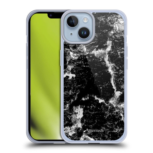 Ameritech Graphics Black Marble Soft Gel Case for Apple iPhone 14