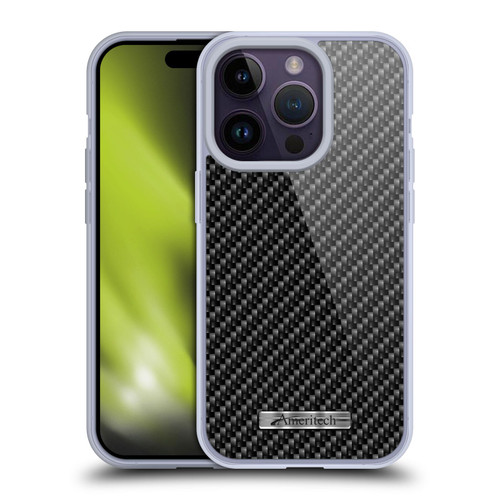Ameritech Graphics Carbon Fiber Print Soft Gel Case for Apple iPhone 14 Pro