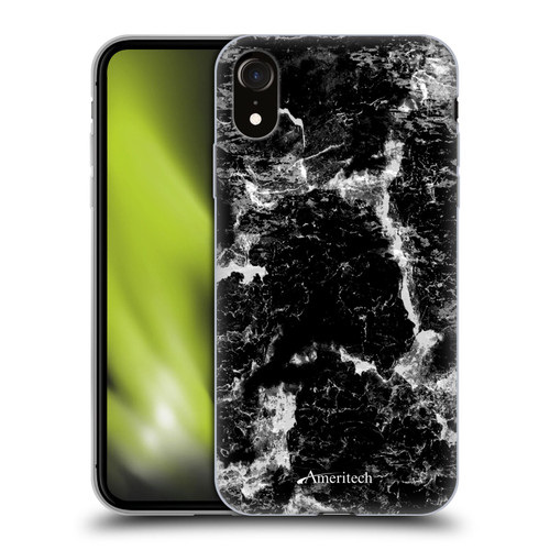 Ameritech Graphics Black Marble Soft Gel Case for Apple iPhone XR