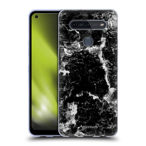 Ameritech Graphics Black Marble Soft Gel Case for LG K51S