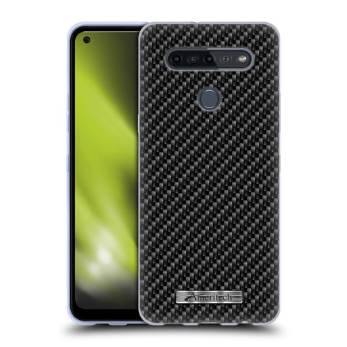 Ameritech Graphics Carbon Fiber Print Soft Gel Case for LG K51S