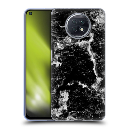 Ameritech Graphics Black Marble Soft Gel Case for Xiaomi Redmi Note 9T 5G