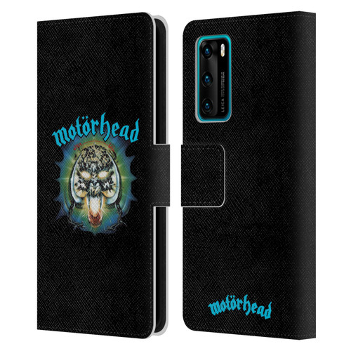 Motorhead Album Covers Overkill Leather Book Wallet Case Cover For Huawei P40 5G