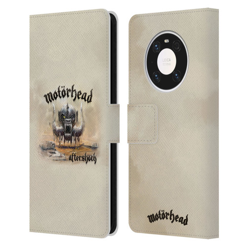Motorhead Album Covers Aftershock Leather Book Wallet Case Cover For Huawei Mate 40 Pro 5G