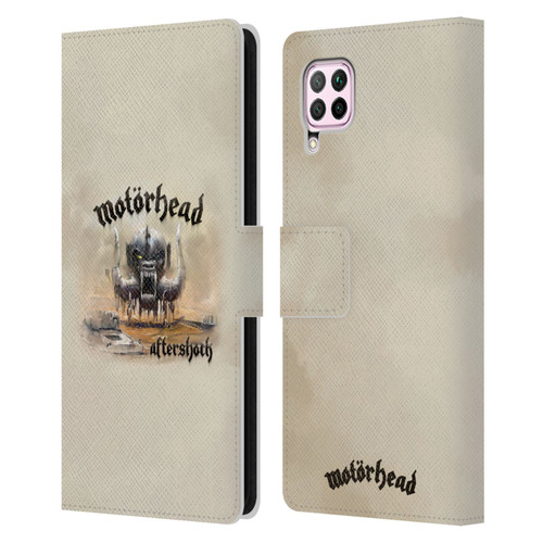 Motorhead Album Covers Aftershock Leather Book Wallet Case Cover For Huawei Nova 6 SE / P40 Lite