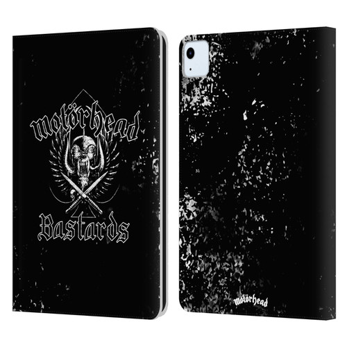 Motorhead Album Covers Bastards Leather Book Wallet Case Cover For Apple iPad Air 2020 / 2022