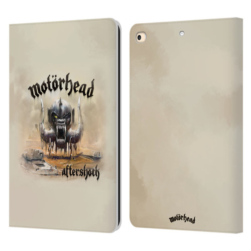 Motorhead Album Covers Aftershock Leather Book Wallet Case Cover For Apple iPad 9.7 2017 / iPad 9.7 2018