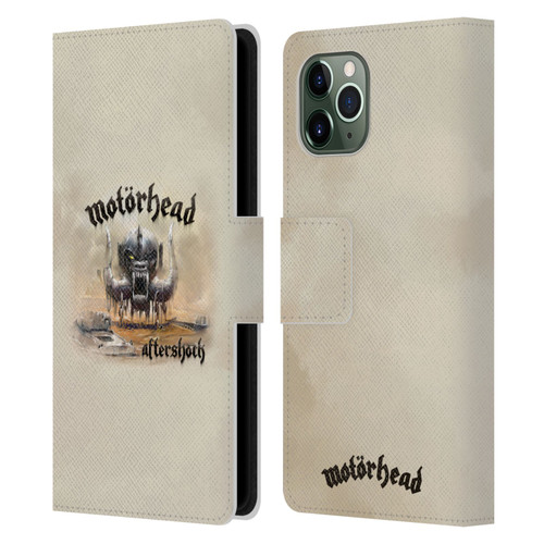 Motorhead Album Covers Aftershock Leather Book Wallet Case Cover For Apple iPhone 11 Pro