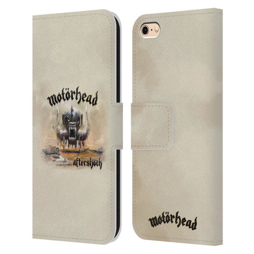 Motorhead Album Covers Aftershock Leather Book Wallet Case Cover For Apple iPhone 6 / iPhone 6s
