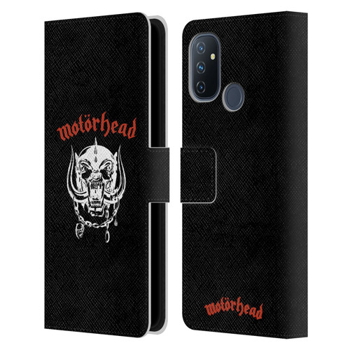 Motorhead Album Covers 1977 Leather Book Wallet Case Cover For OnePlus Nord N100