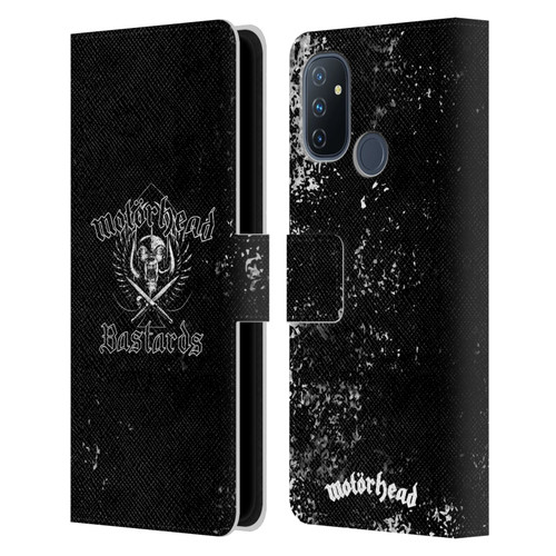 Motorhead Album Covers Bastards Leather Book Wallet Case Cover For OnePlus Nord N100