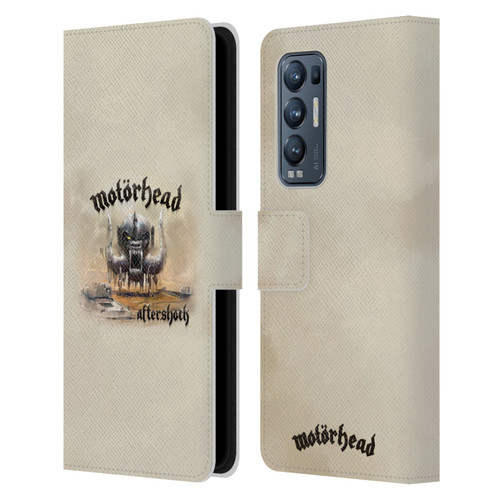Motorhead Album Covers Aftershock Leather Book Wallet Case Cover For OPPO Find X3 Neo / Reno5 Pro+ 5G