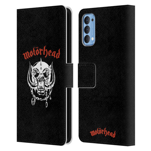 Motorhead Album Covers 1977 Leather Book Wallet Case Cover For OPPO Reno 4 5G